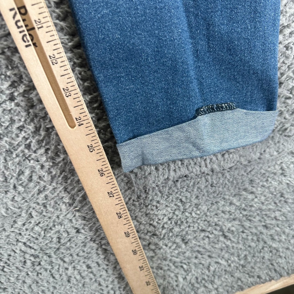 Denizen From Levi's Jeans Womens 10 Blue Cotton Denim Boyfriend Workwear Stretch - Picture 10 of 12